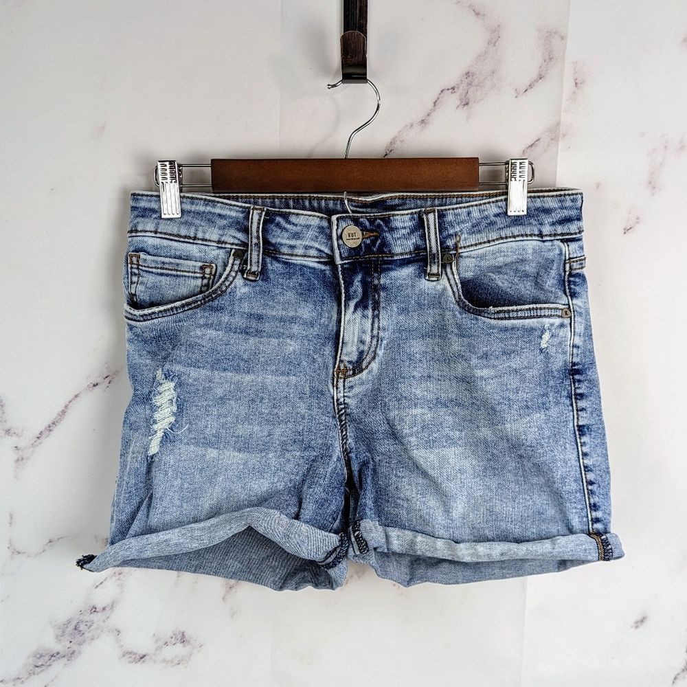 Kut from the Kloth Light Blue Jean Shorts